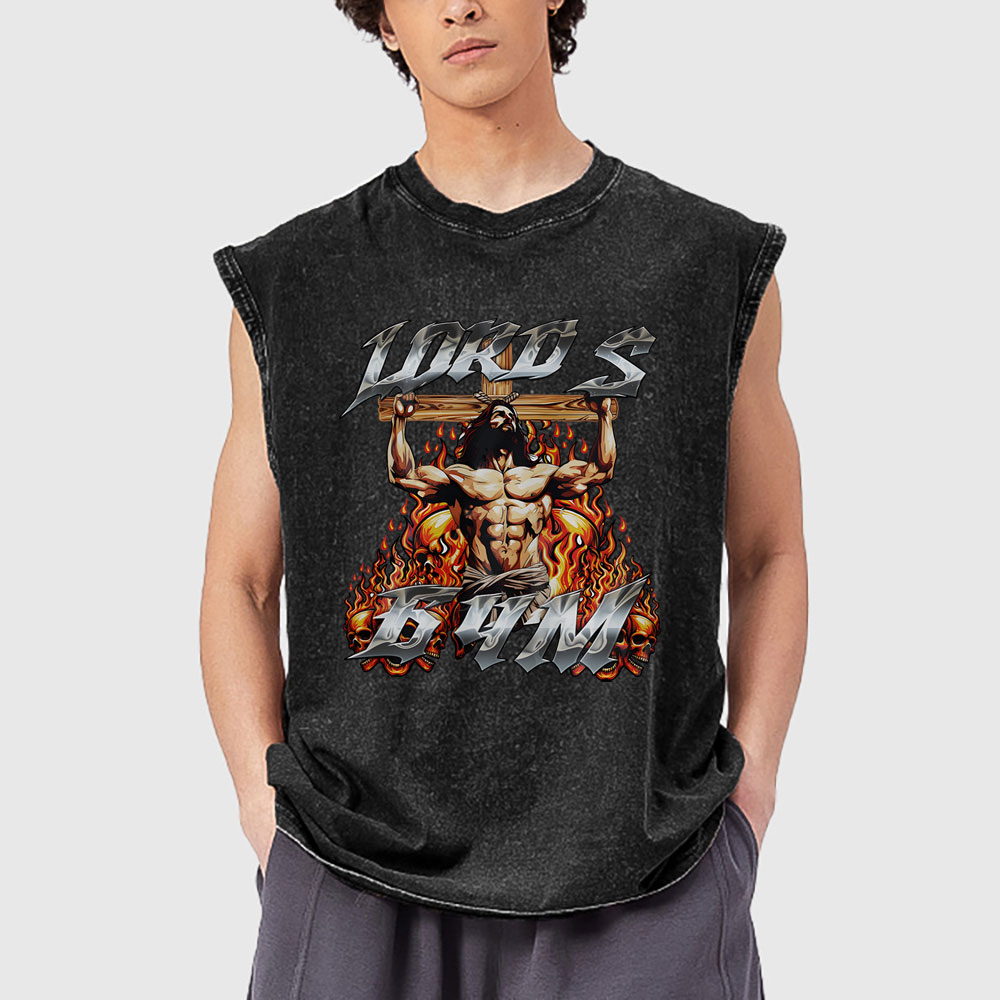 Lord's Gym Christian Washed Tank Top
