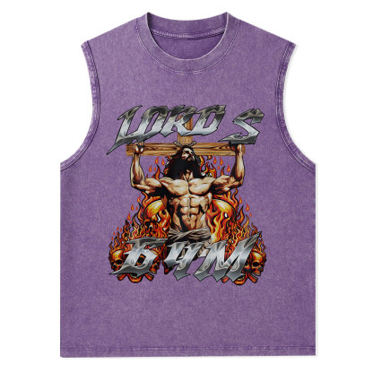 Lord's Gym Christian Washed Tank Top