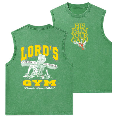 Lord's Gym Christian Washed Tank Top