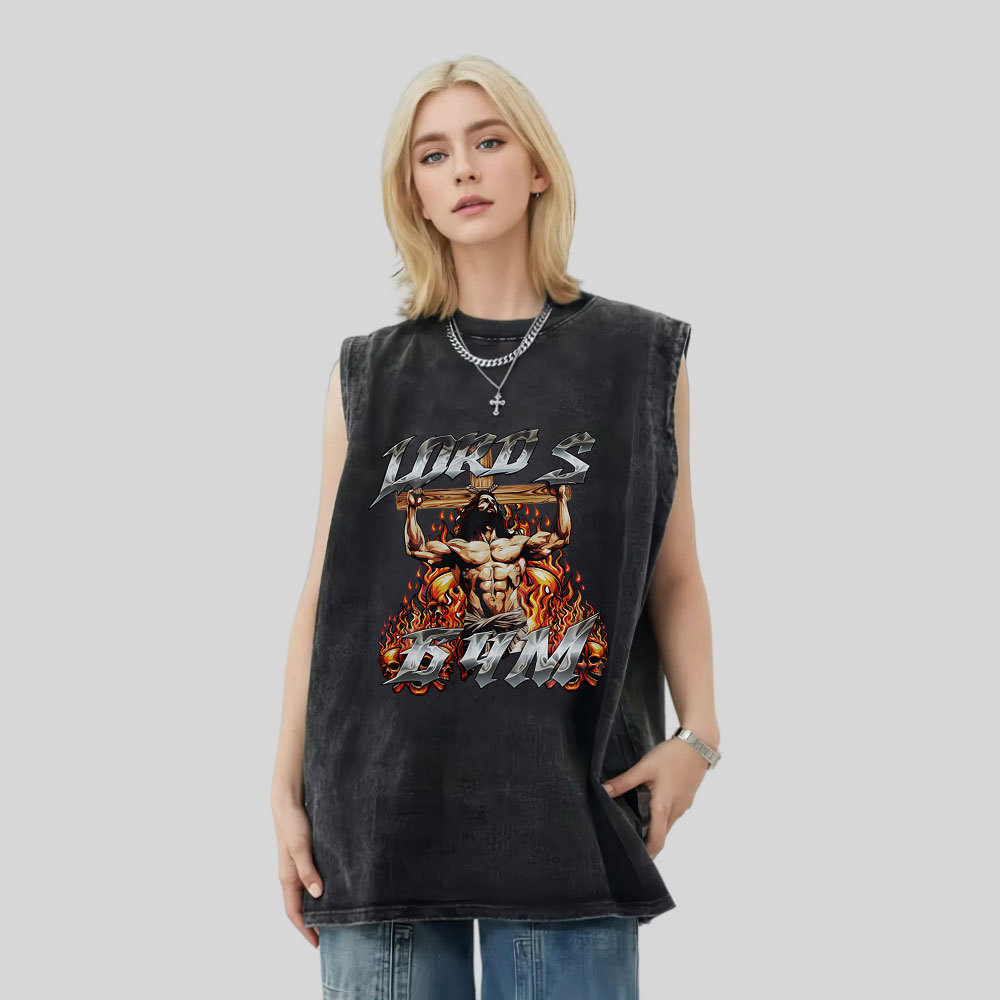 Lord's Gym Christian Washed Tank Top