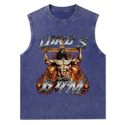 Lord's Gym Christian Washed Tank Top