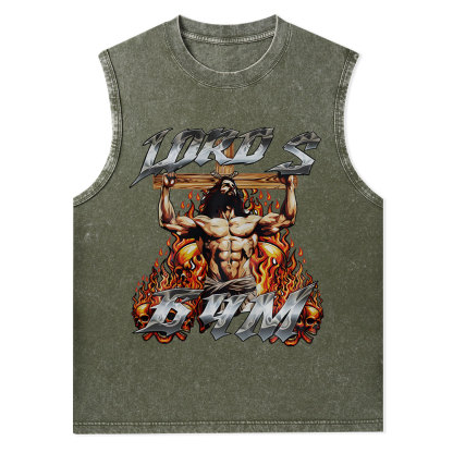 Lord's Gym Christian Washed Tank Top