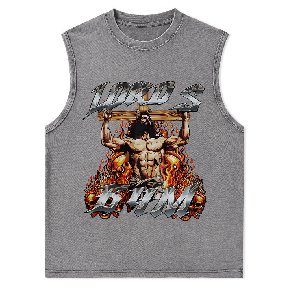 Lord's Gym Christian Washed Tank Top