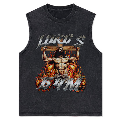 Lord's Gym Christian Washed Tank Top
