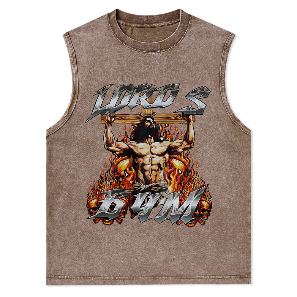 Lord's Gym Christian Washed Tank Top