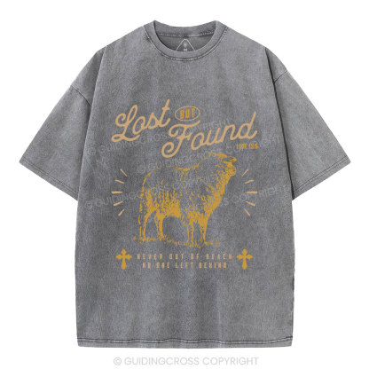 Lost But Found Christian Washed T-Shirt 