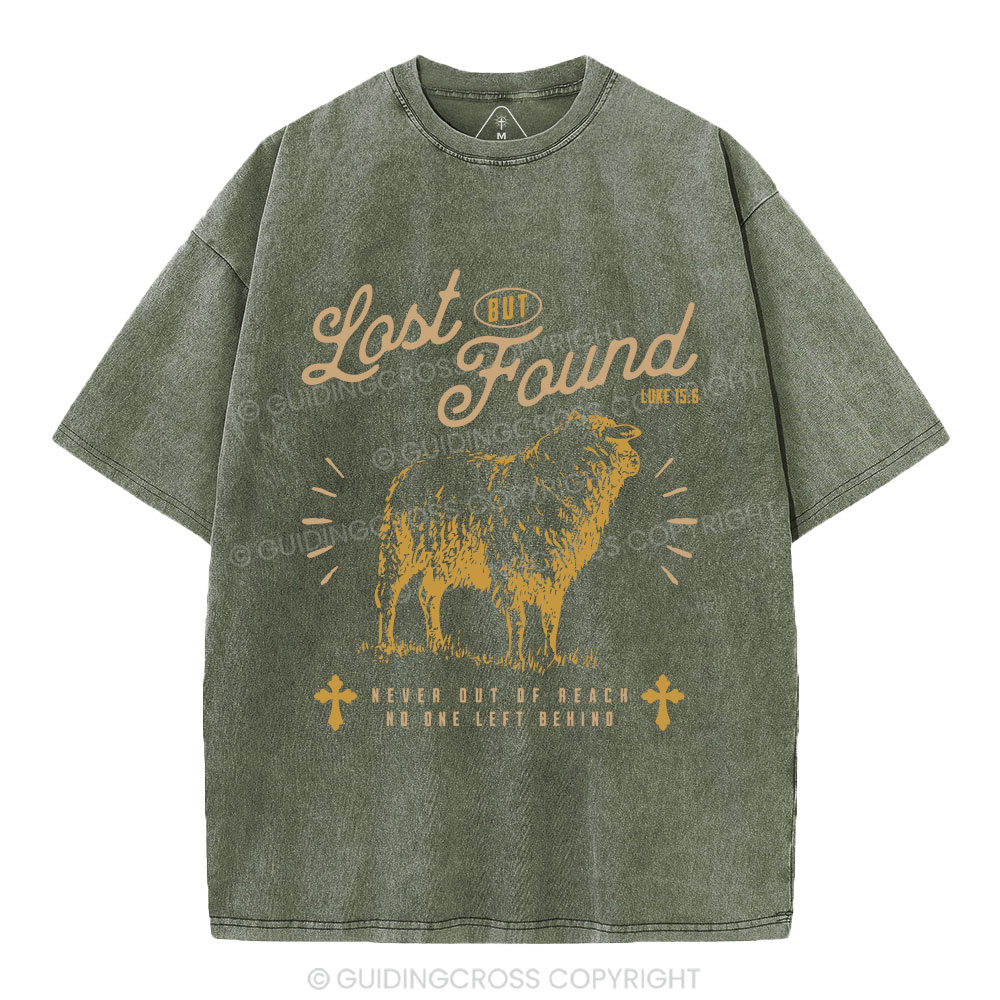 Lost But Found Christian Washed T-Shirt 