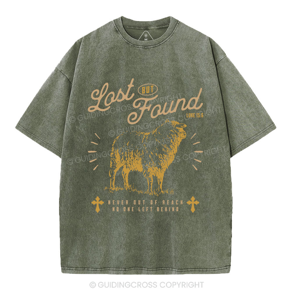 Lost But Found Christian Washed T-Shirt 