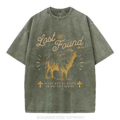 Lost But Found Christian Washed T-Shirt 