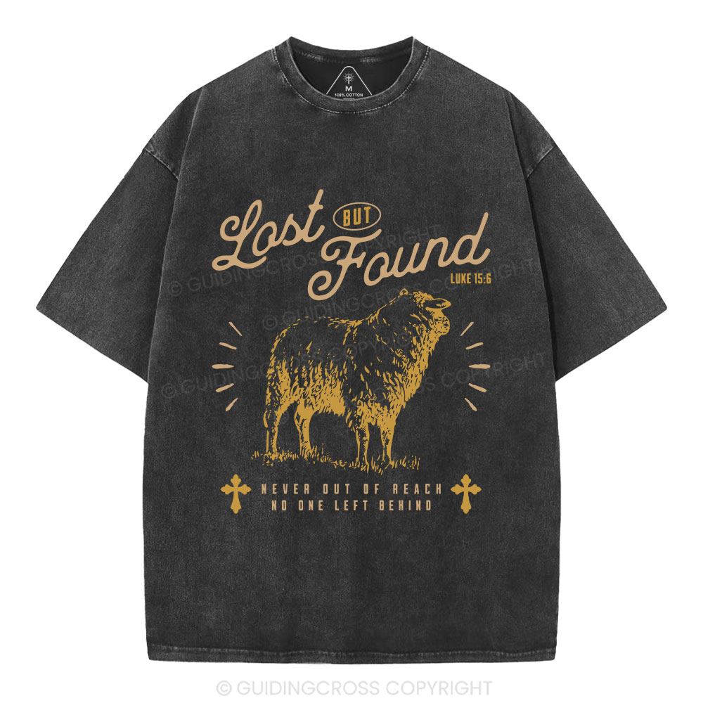Lost But Found Christian Washed T-Shirt 