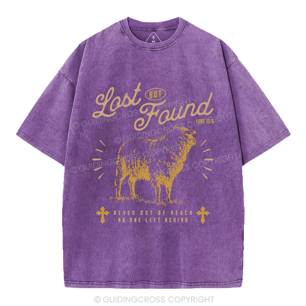 Lost But Found Christian Washed T-Shirt 
