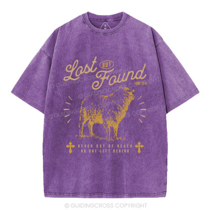 Lost But Found Christian Washed T-Shirt 