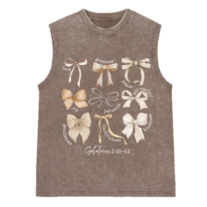 Love And Goodness Christian Washed Sleeveless Tee