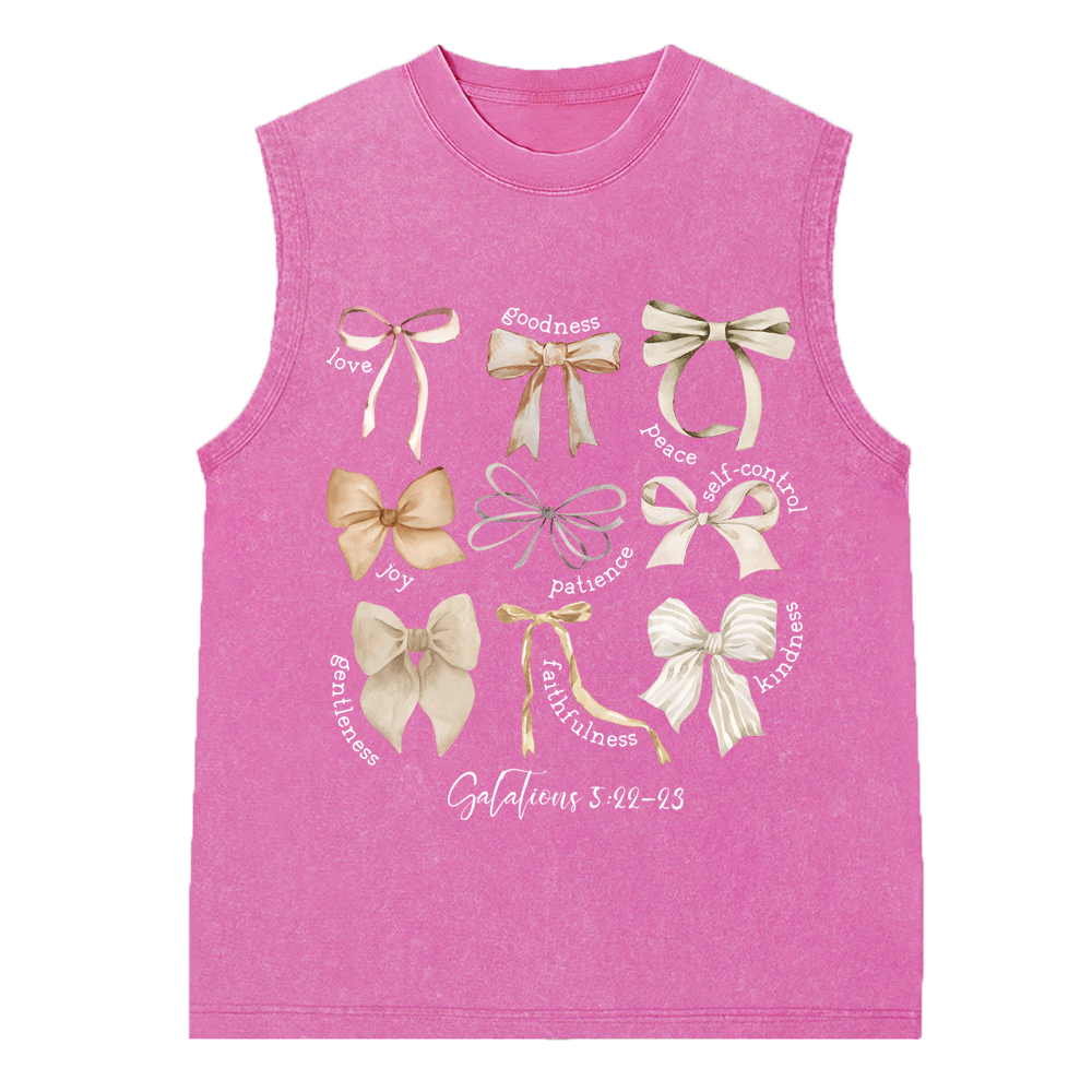 Love And Goodness Christian Washed Sleeveless Tee