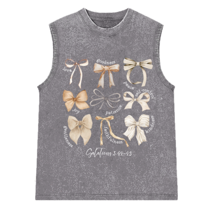 Love And Goodness Christian Washed Sleeveless Tee