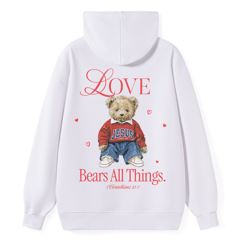 Love Bears All Things Christian Classic Hoodie