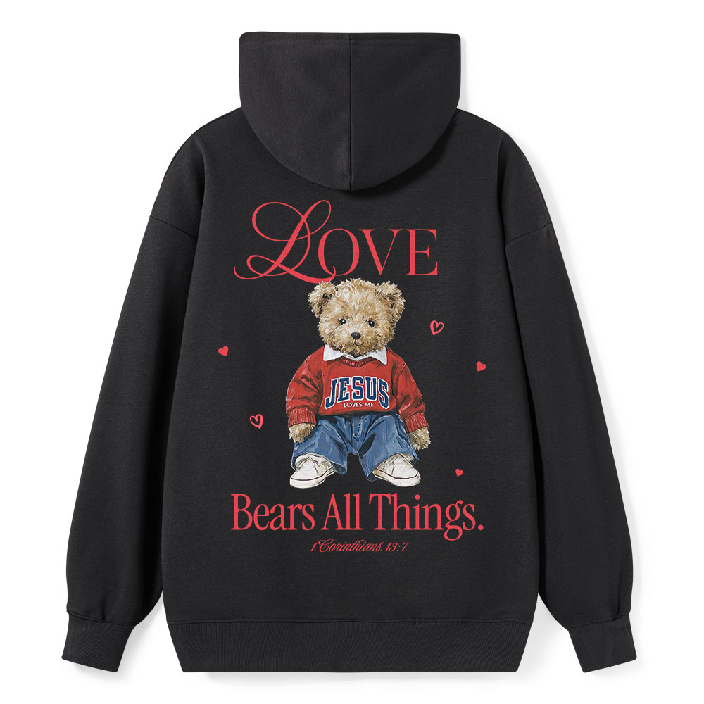 Love Bears All Things Christian Classic Hoodie