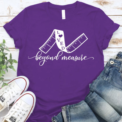 Love Beyond Measure Christian T-Shirt