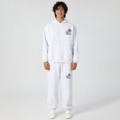 Love Built A Bridge Christian Premium Fleece Hoodie Set