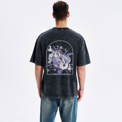Love Christian Washed T-Shirt