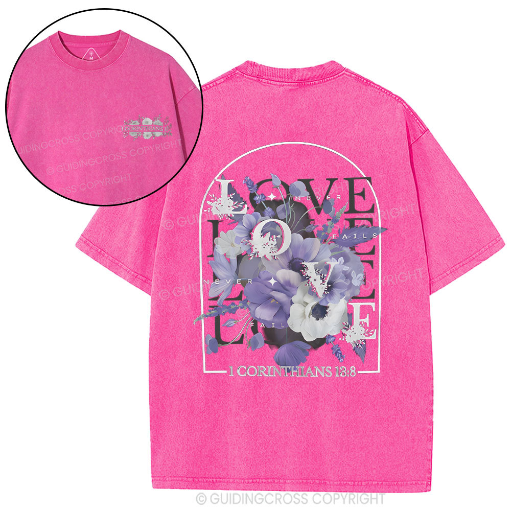 Love Christian Washed T-Shirt