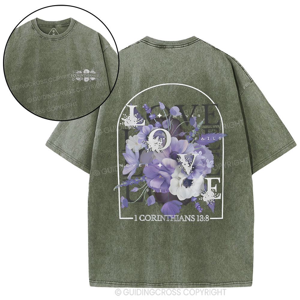 Love Christian Washed T-Shirt