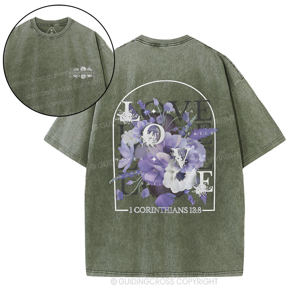 Love Christian Washed T-Shirt