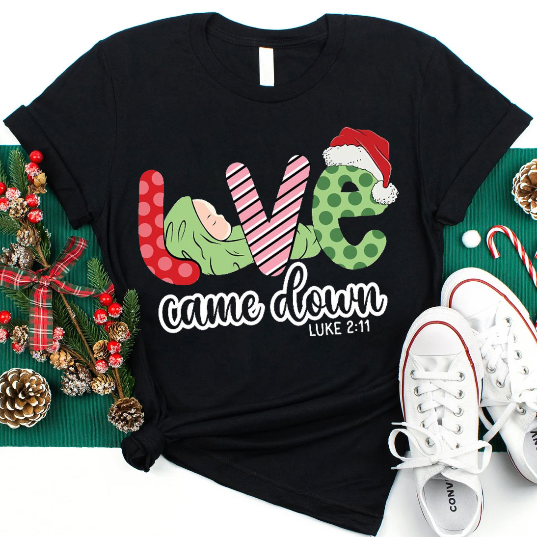 Love Come Dawn Christian Christmas T-Shirt