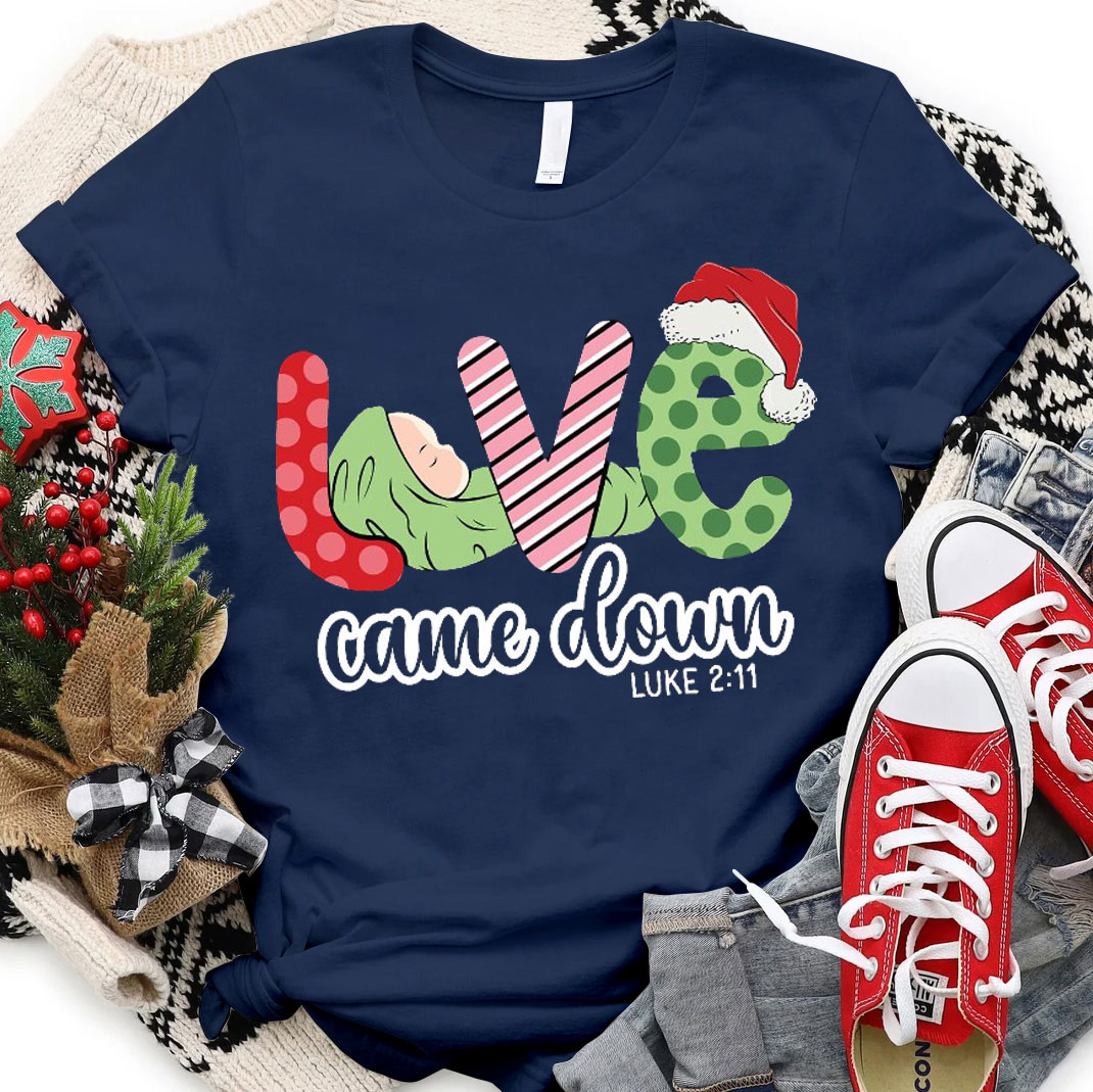 Love Come Dawn Christian Christmas T-Shirt
