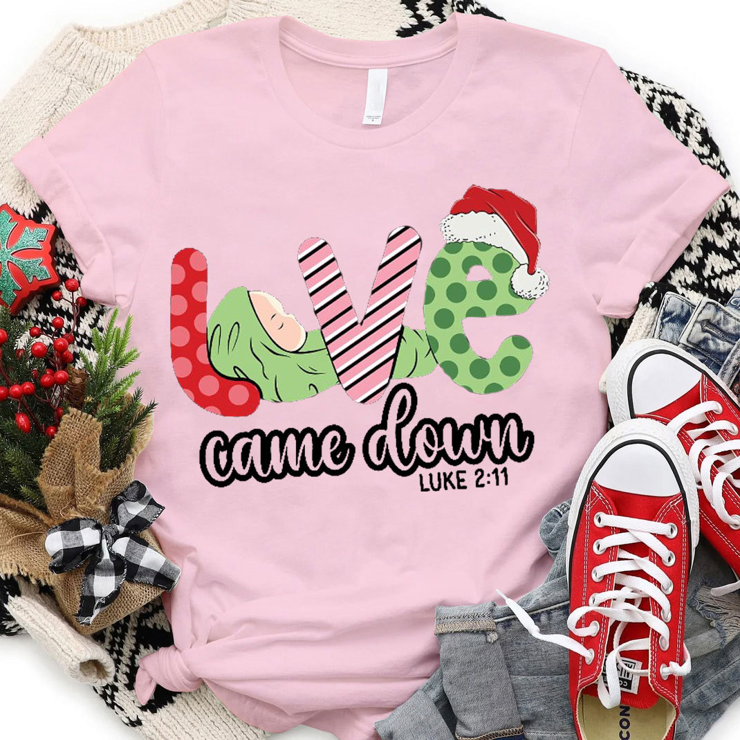 Love Come Dawn Christian Christmas T-Shirt