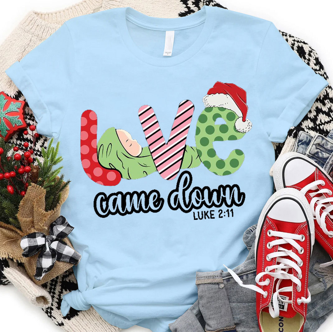 Love Come Dawn Christian Christmas T-Shirt