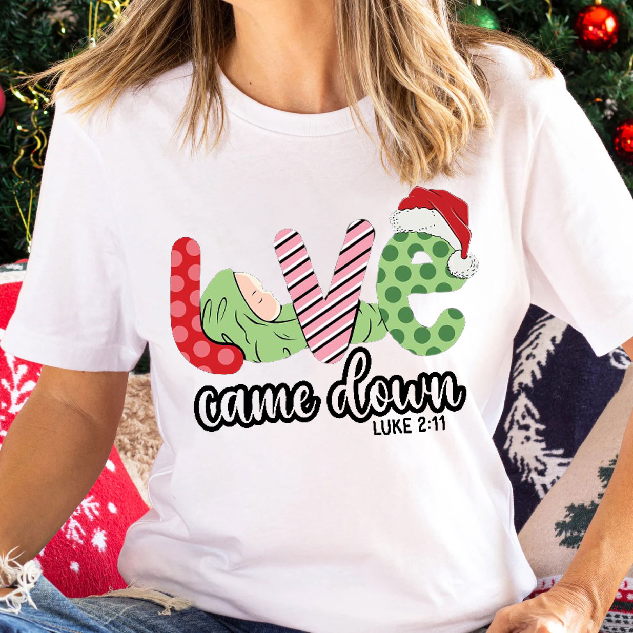Love Come Dawn Christian Christmas T-Shirt