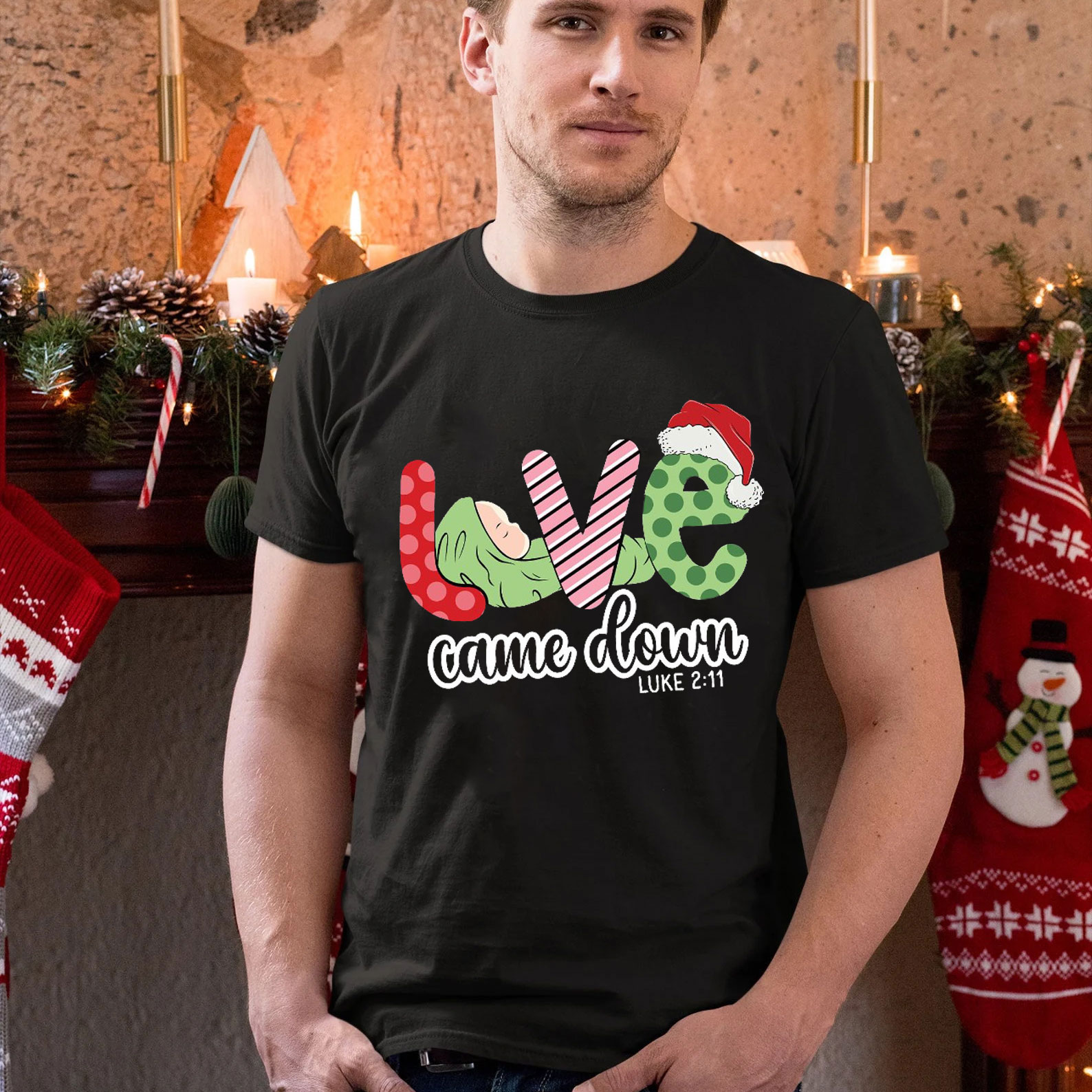 Love Come Dawn Christian Christmas T-Shirt
