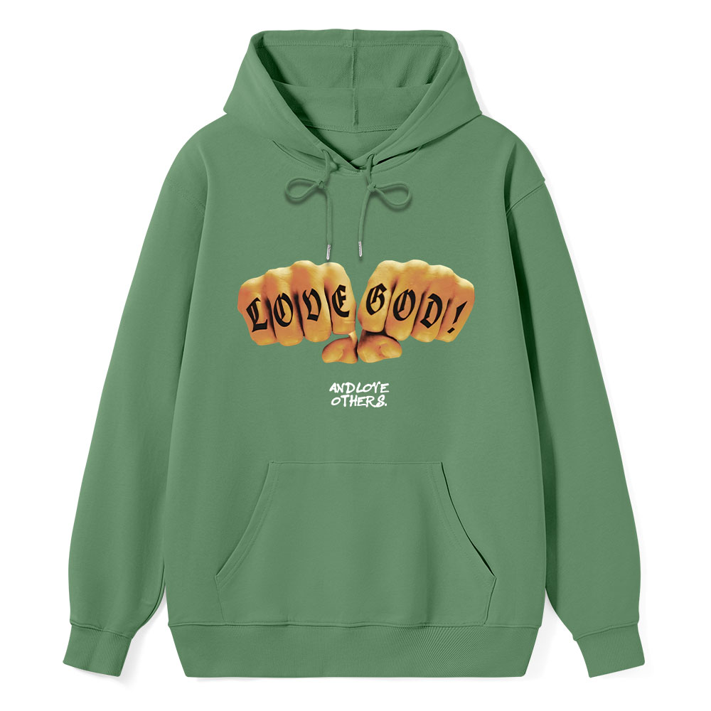 Love God Christian Classic Hoodie