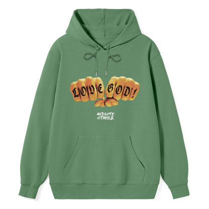 Love God Christian Classic Hoodie