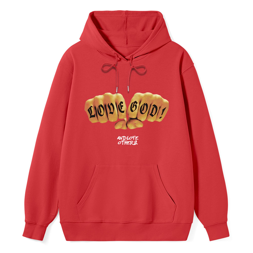 Love God Christian Classic Hoodie