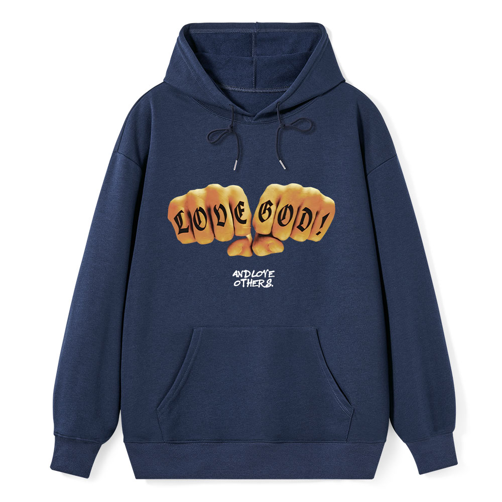 Love God Christian Classic Hoodie