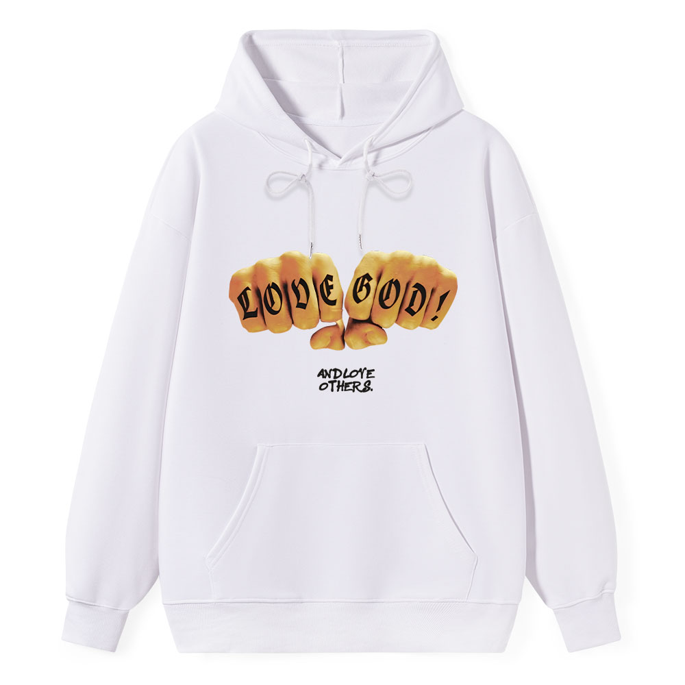 Love God Christian Classic Hoodie