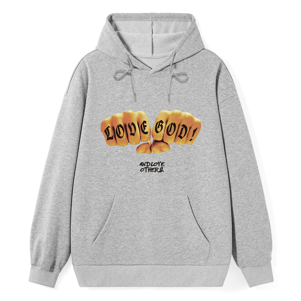 Love God Christian Classic Hoodie
