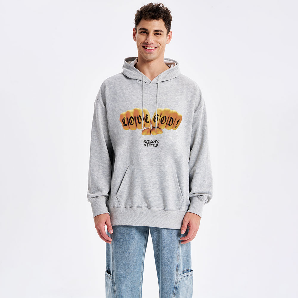 Love God Christian Classic Hoodie