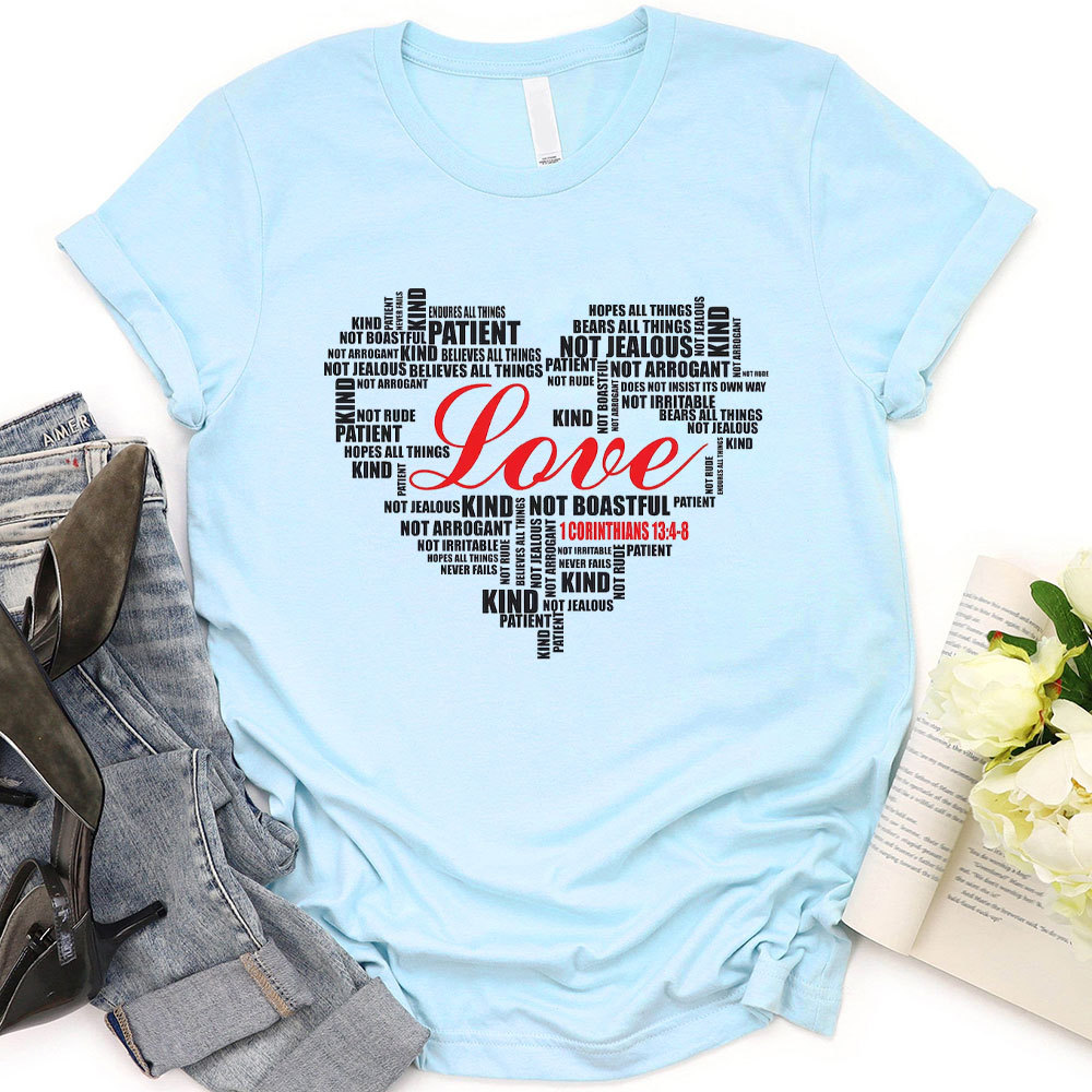 Love Heart Christian T-Shirt