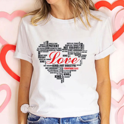 Love Heart Christian T-Shirt