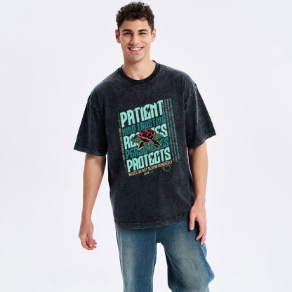 Love Is Patient Christian Washed T-Shirt