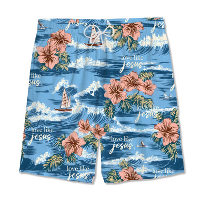Love Like Jesus Christian Hawaiian Shirt 