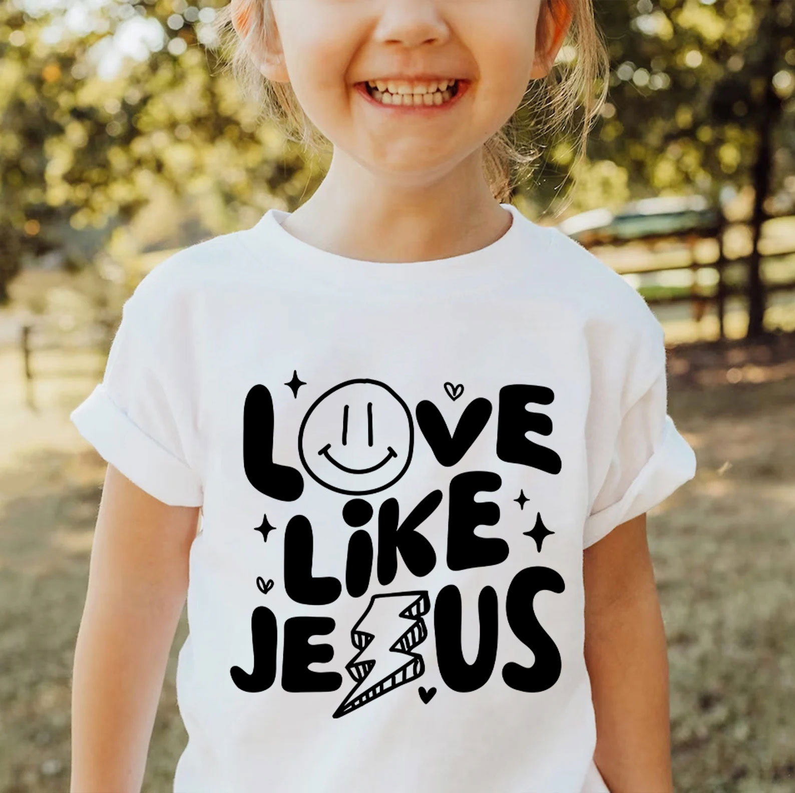 Love Like Jesus Christian Kid T-Shirt