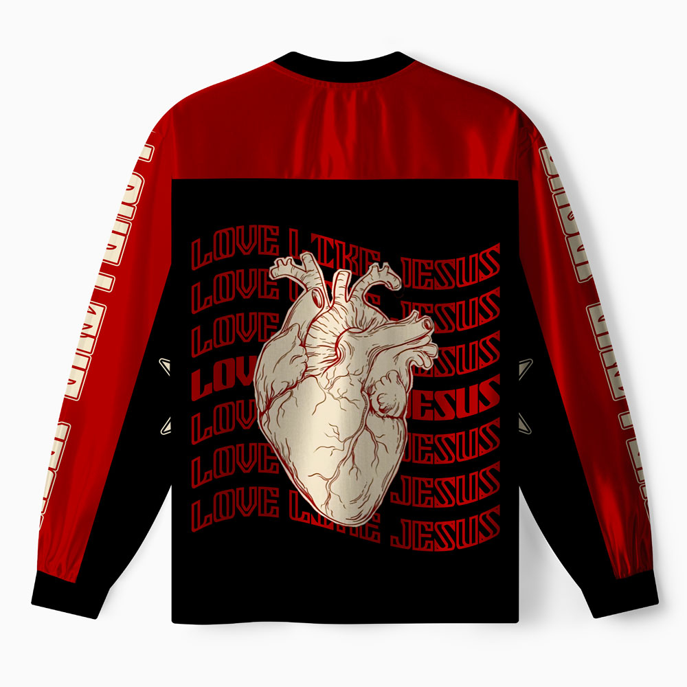 Love Like Jesus Christian Long Sleeve Jersey