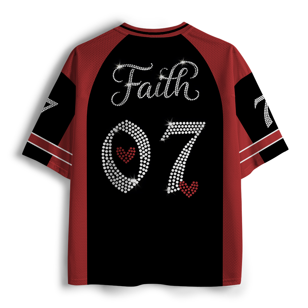 Love Like Jesus Christian Mesh Jersey