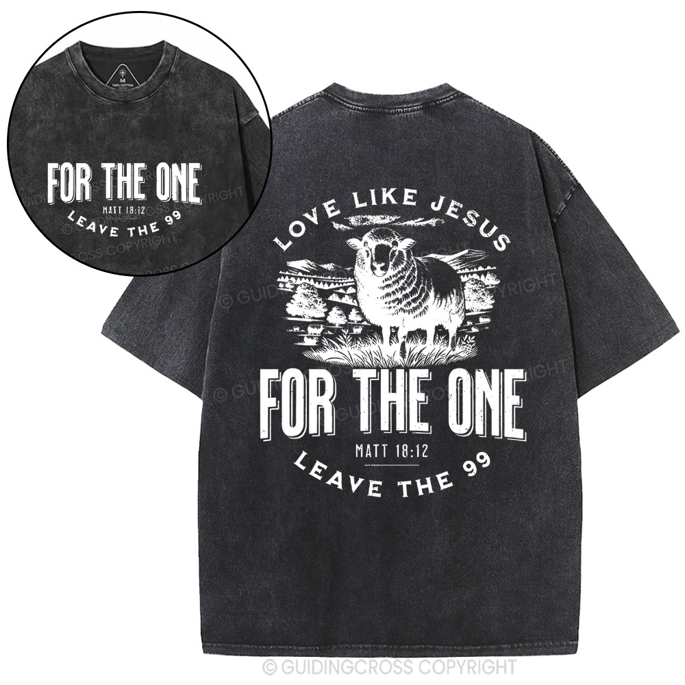 Love Like Jesus Christian Washed T-Shirt