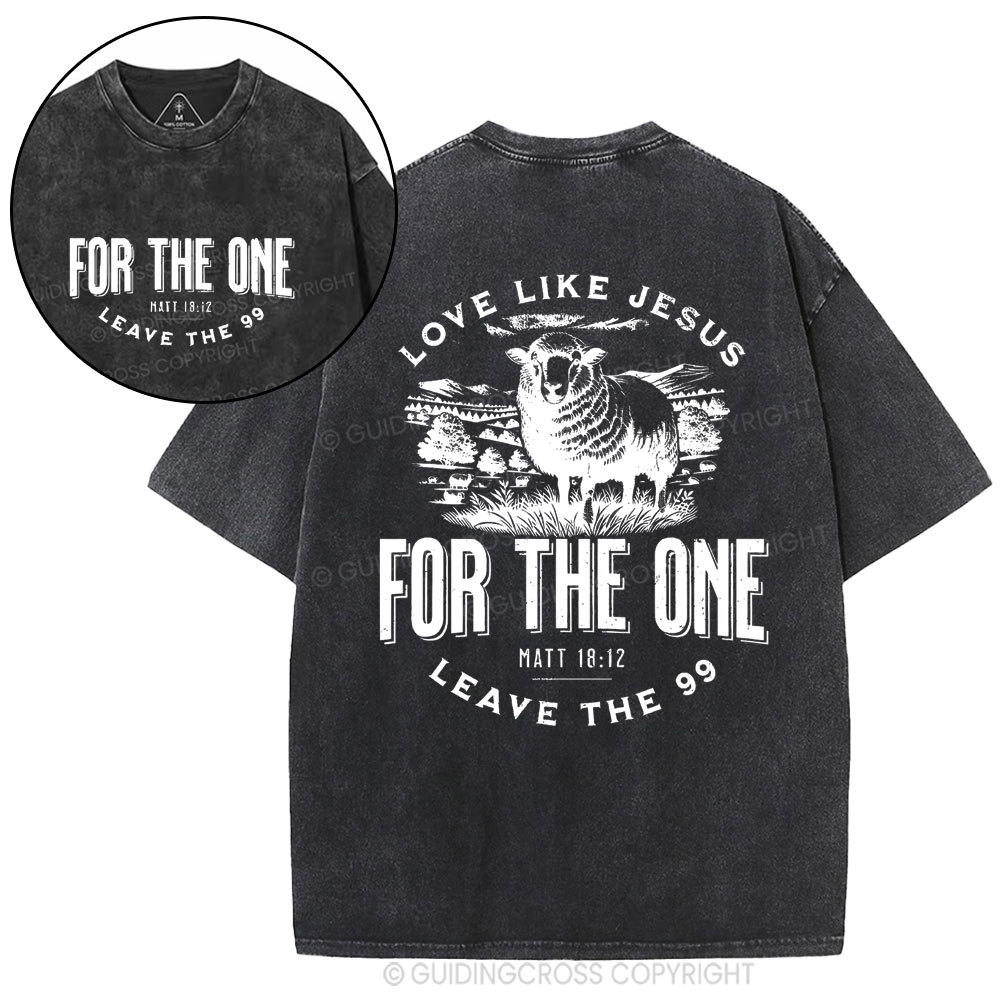 Love Like Jesus Christian Washed T-Shirt