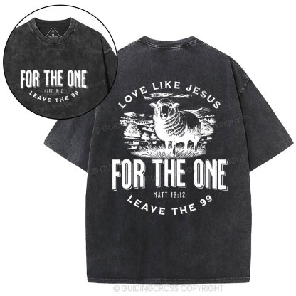 Love Like Jesus Christian Washed T-Shirt